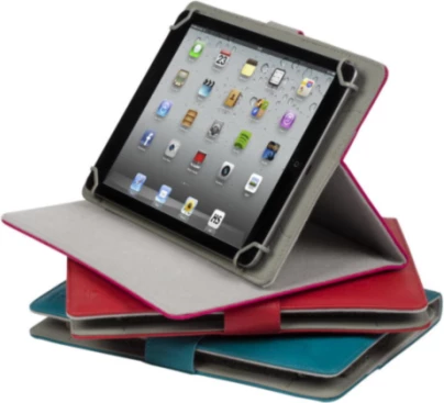 Mbështjellës për tablet RIVACASE 3017 9.7-10.5 inç, PU leather, rozë