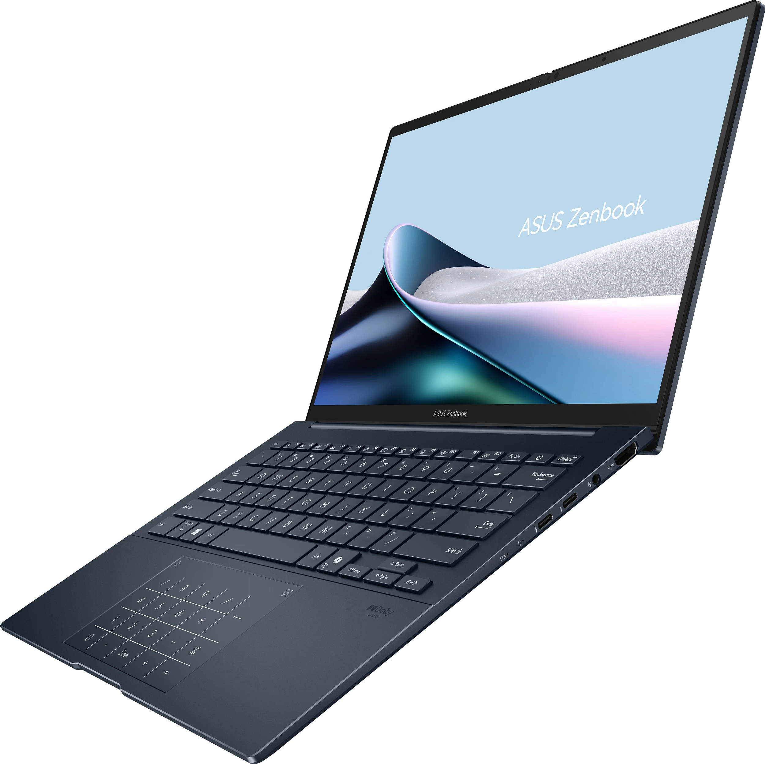 Laptop ASUS Zenbook 14 UX3405CA-QD1303W, Core Ultra 7 255H, 16GB RAM Memorje, 1TB SSD, 14" 1920x1200, Windows 11 Home, Ponder Blue