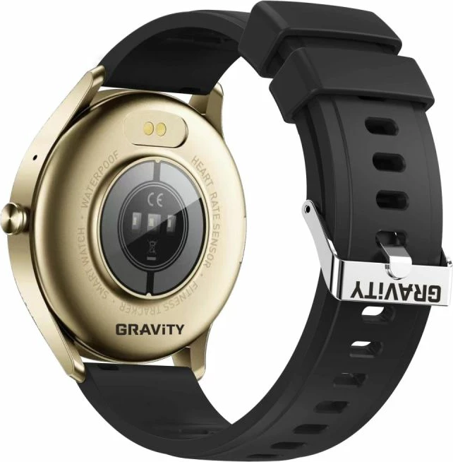 Smartwatch Gravity për femra, gold-black