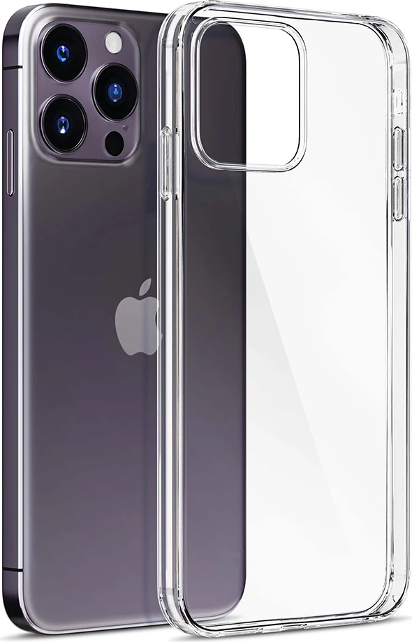 Mbështjellës 3mk Clear Case për iPhone 14 Pro Max, Transparent
