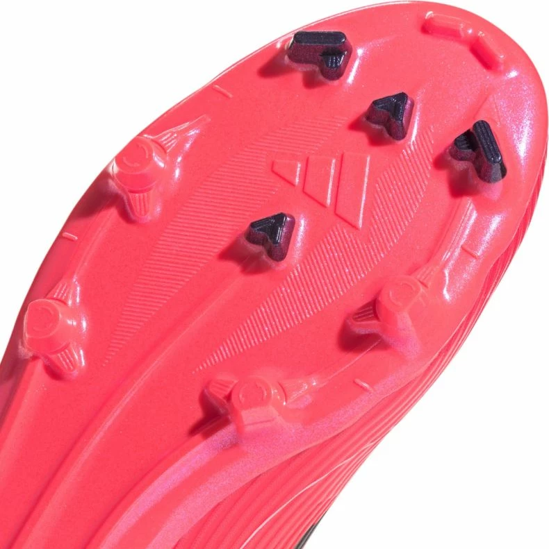 Atlete futbolli adidas për meshkuj dhe fëmijë, të kuqe dhe portokalli