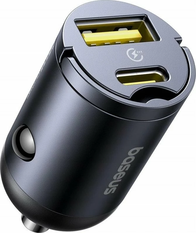 Karikues veture Baseus Tiny Star Mini 30W USB-C + USB-A, i zi