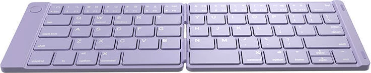 Set tastierë wireless e palosshme Delux KF10 dhe maus MF10PRO, vjollcë