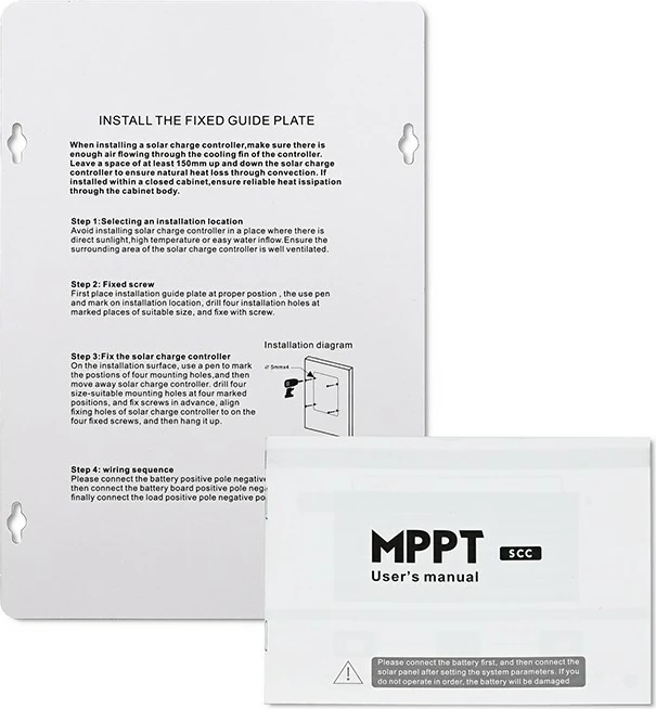 Kontrollues karikimi diellor Qoltec MPPT 53660, 10A, 12V/24V, LCD, 2xUSB, Bluetooth, Gri/Gjelbër