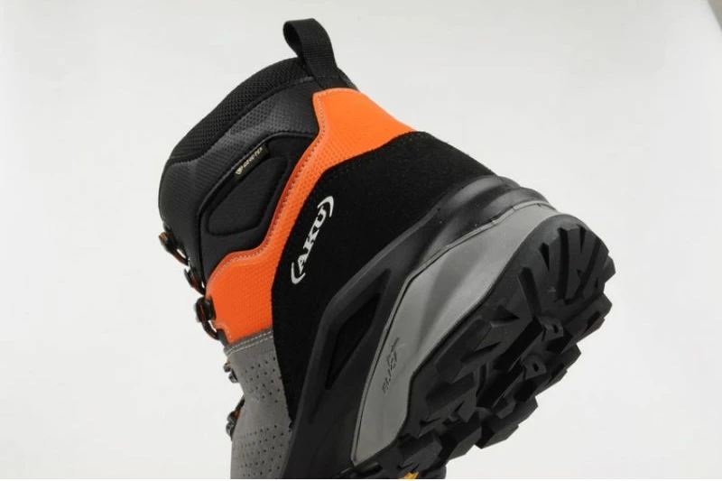 Atlete trekking për meshkuj Aku, të zeza-portokalli-gri