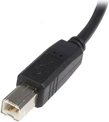 Kabllo USB StarTech USB2HAB50CM, USB 2.0 A në B, 0.5m, e zezë