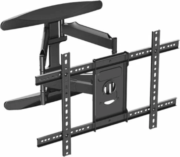 Mbajtëse muri për TV VonHaus 3000296, 37-82\", deri 45kg, tilt +5°/-8°, rrotullim 160°, VESA 200x200-600x400, e zezë