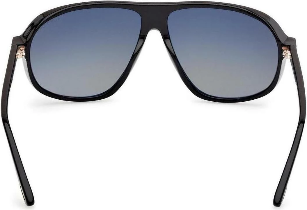 Syze dielli për meshkuj Tom Ford FT1208 01B, të zeza [Ngjyra: 61]