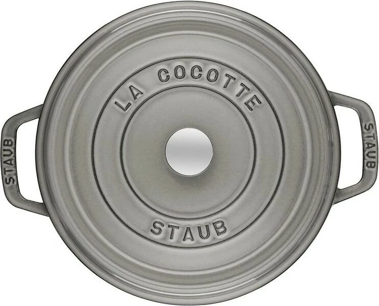 Tenxhere rrumbullake Staub 40509-312-0, 5.25L, gize, smalt, grafit/gri