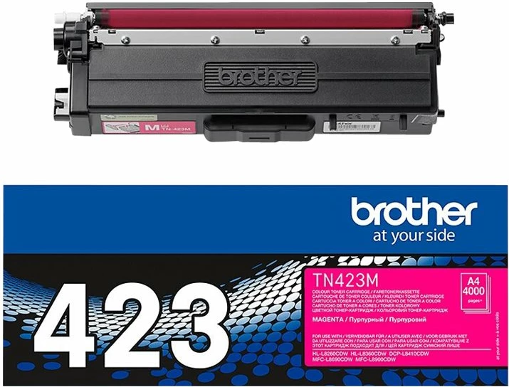 Toner Brother TN-423M, Magenta, deri 4000 faqe, 1-pack
