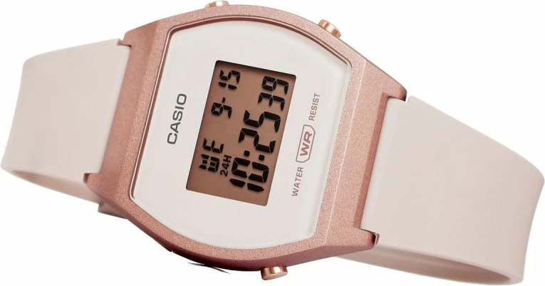 Orë dore për femra Casio, rozë e hapur
