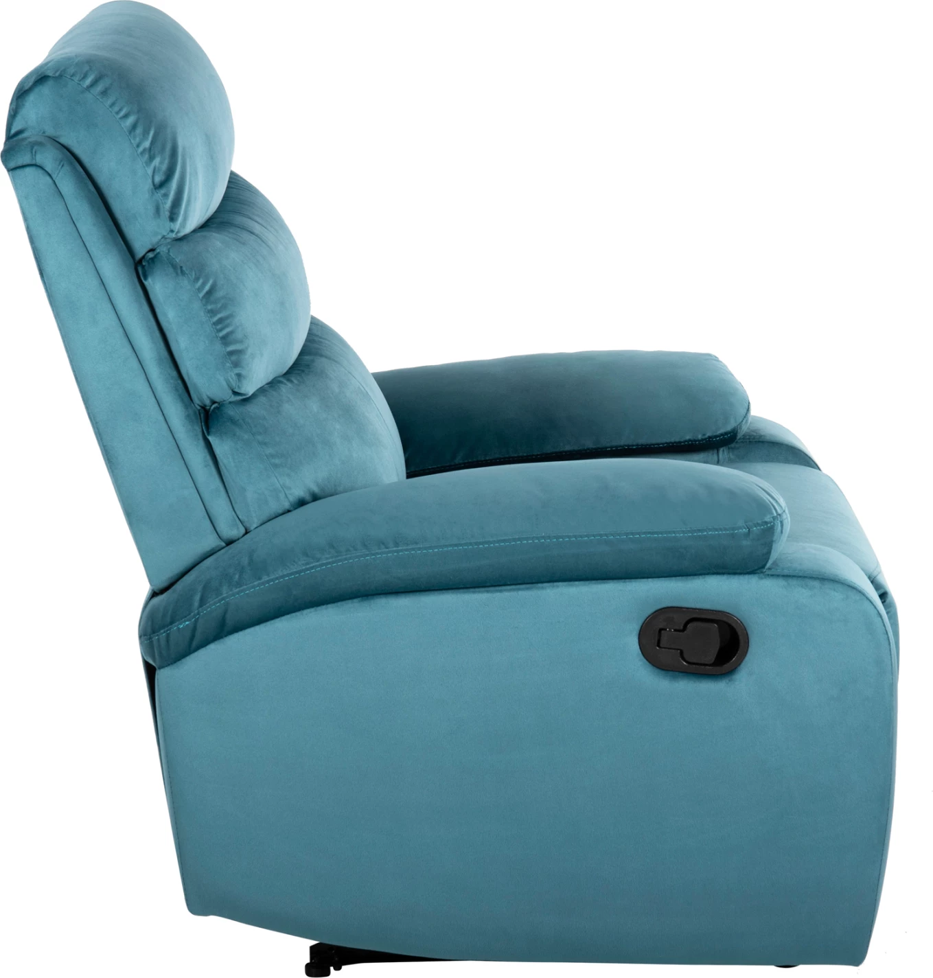 Karrige relaksuese YASUMU FH9783.06, kadife ngjyrë blu petrol, 80x93x100H cm