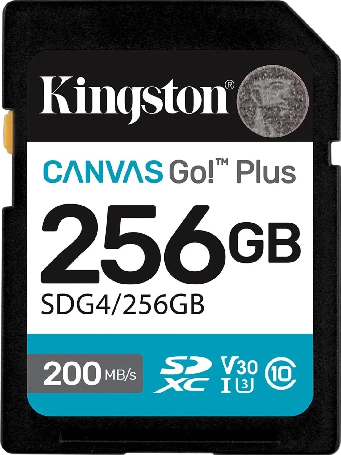 SD kartelë Kingston Canvas Go Plus Gen4 256GB UHS-I U3 V30