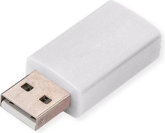Adapter bllokues të dhënash VALUE USB Type-A, për karikim, i bardhë