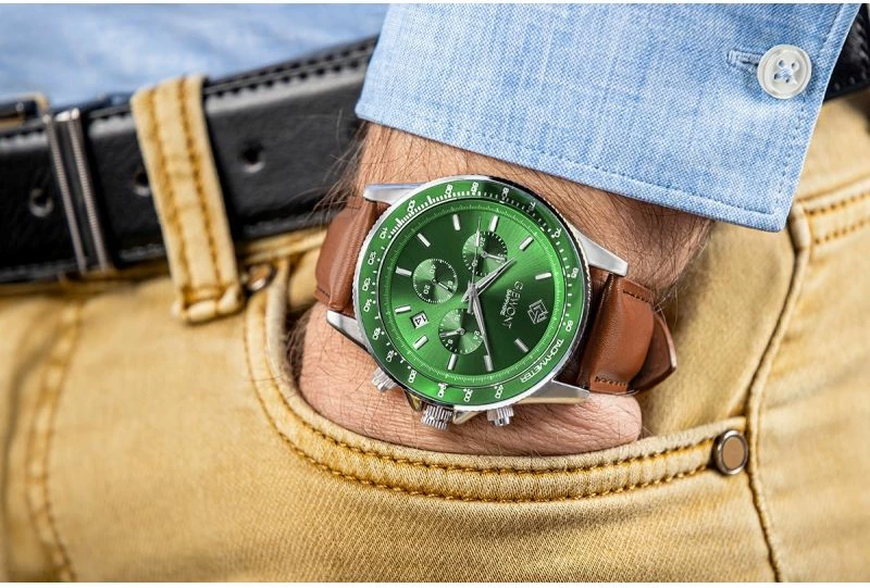 Orë dore për meshkuj Giewont, e gjelbër