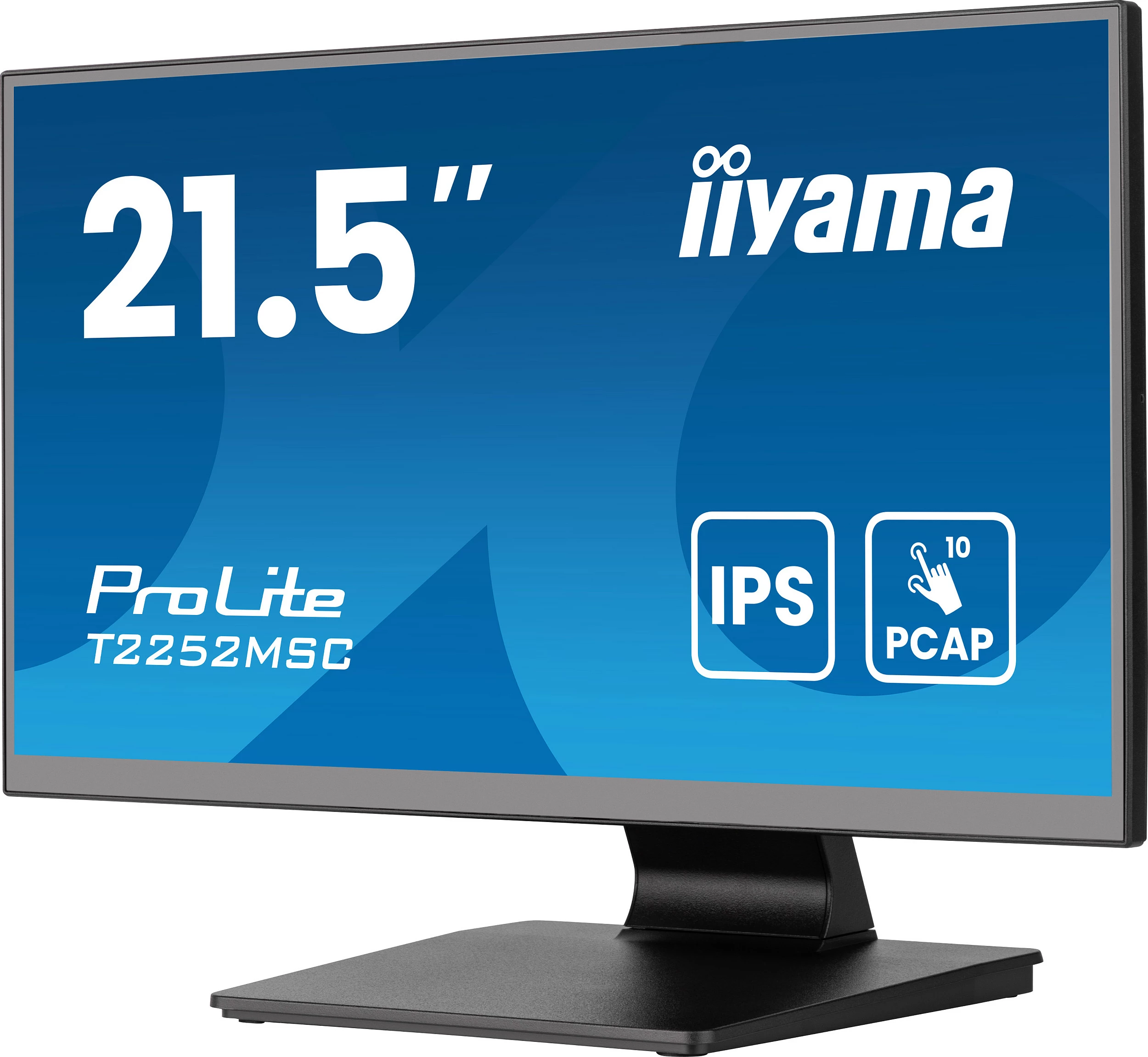 Monitor iiyama ProLite T2252MSC-B2AG, 21.5", Full HD, LCD, Touchscreen, E zezë
