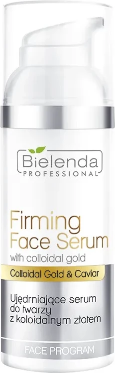 Serumi për fytyrë për femra Bielenda Professional Firming Face Serum me ar koloidal, 50ml