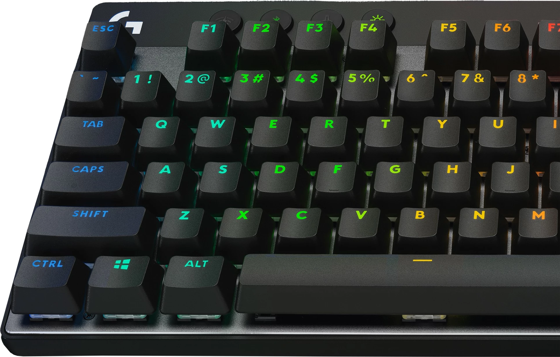 Tastierë gaming Logitech G PRO X TKL LIGHTSPEED, mekanike, RGB, pa tela, e zezë