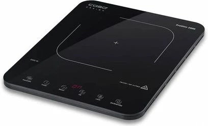 Pllakë induksioni CASO ProSlim 2000 2000W, 1 zonë, Sensor-Touch, timer 240 min, e zezë