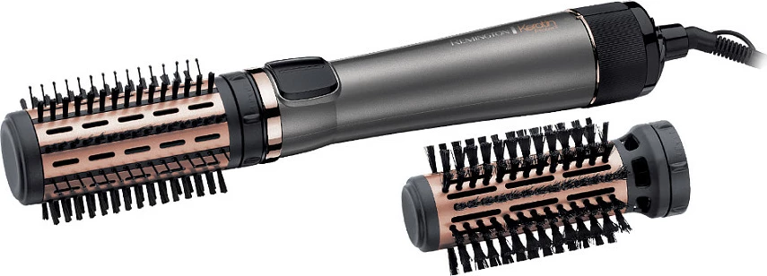 Furçë ajri e nxehtë Remington Keratin Protect AS8810, 1000 W, avull, argjend e errët/zi