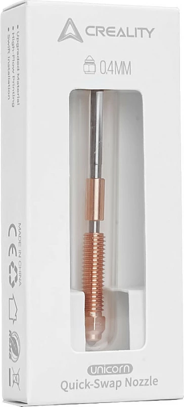 Nozzle Creality 4008030071, 0.4 mm, për printer 3D, kafe