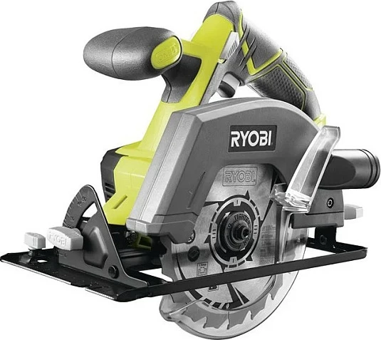 Sharrë rrethore me akumulator Ryobi R18CSP-0, 18V, disk 150mm, pjerrësi 50°, zi/jeshile