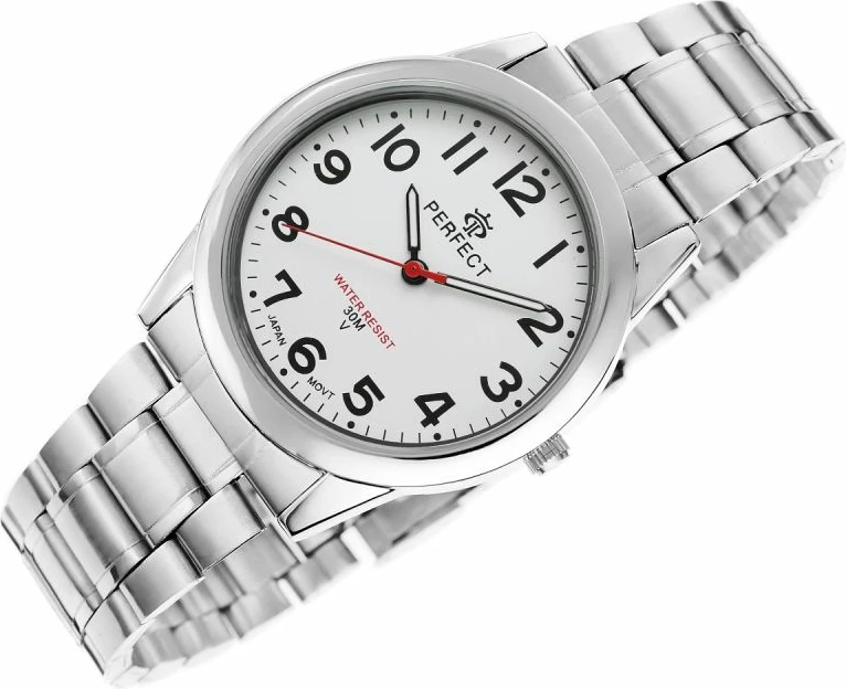 Orë dore për meshkuj PERFECT R50-02, e zezë