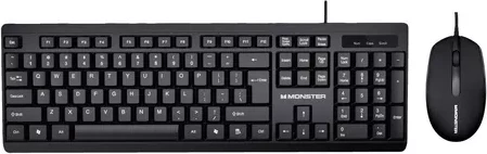 Set - Tastierë + Maus (2N1) MONSTER KM1 NEW-CBK