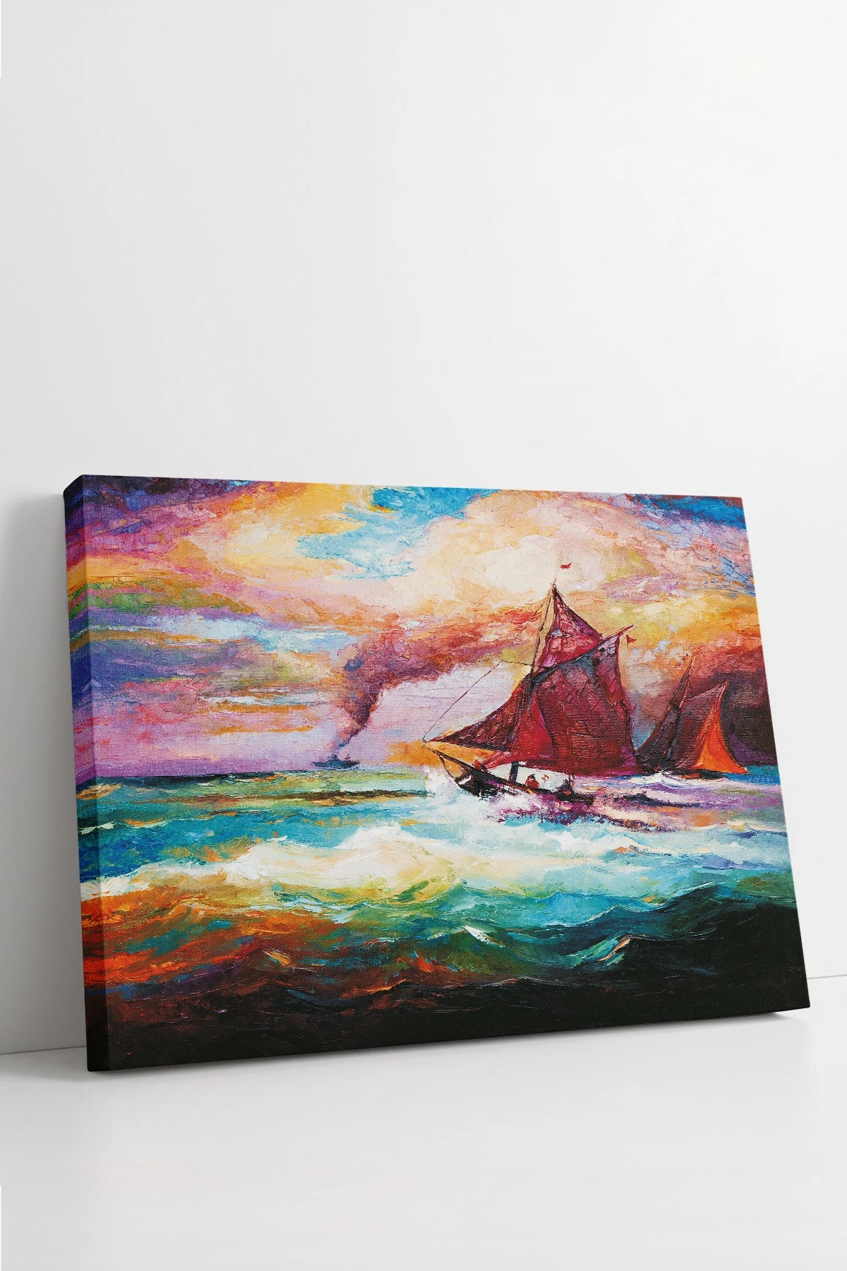 Pikturë dekorative në kanavacë, shumëngjyrëshe, Wallity Ersyfdc109, 40x60cm