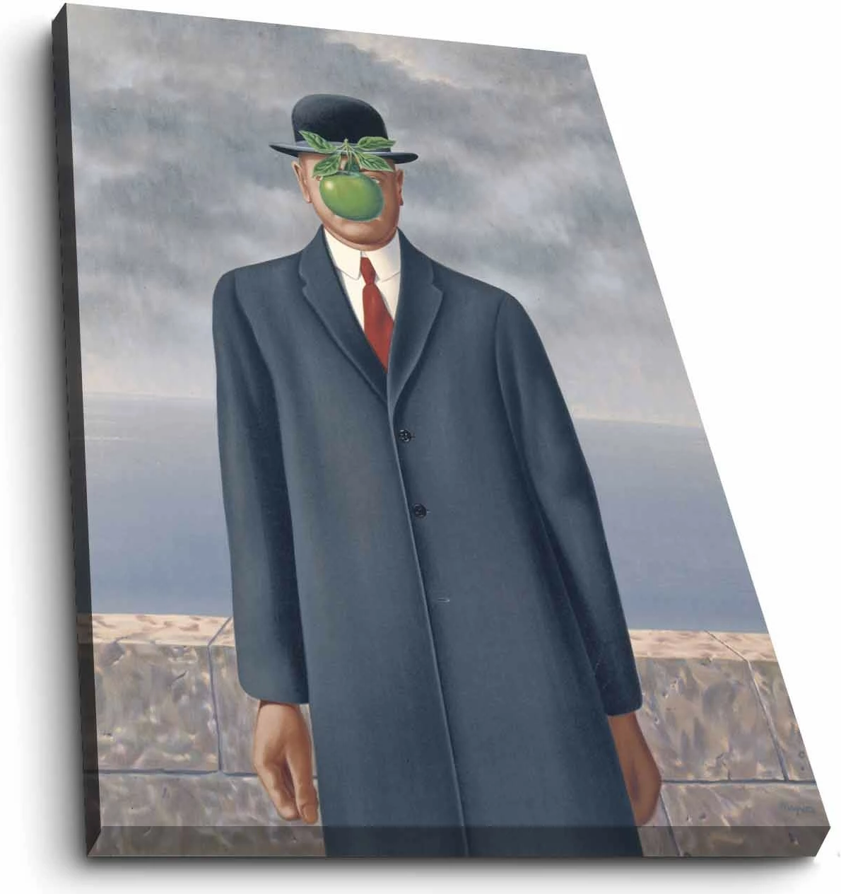 Pikturë dekorative në kanavacë, The Son of Man, shumëngjyrëshe, 70x100cm, kornizë druri