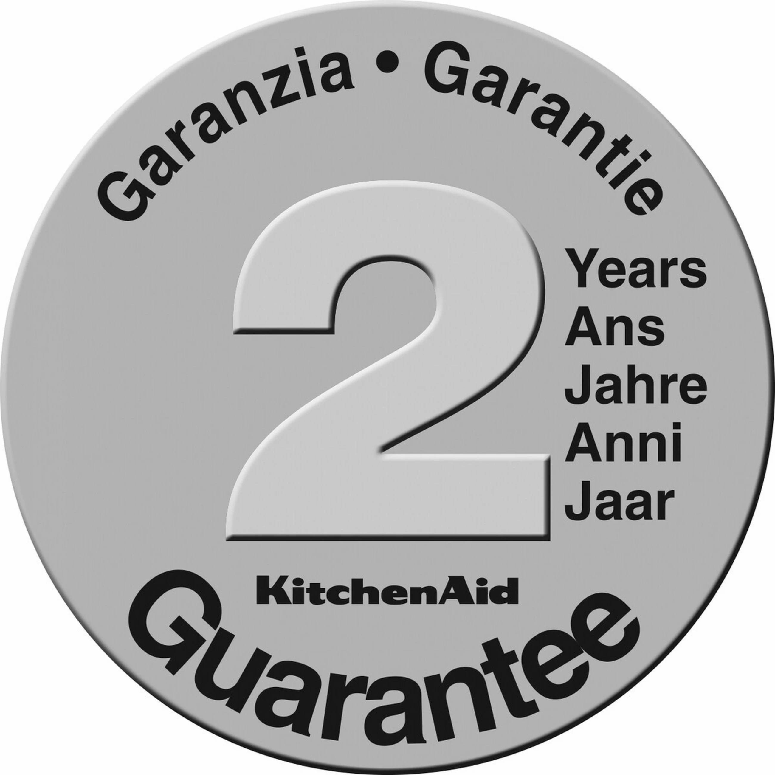 Enë qelqi KitchenAid 5KSM5GB 4.8L, me dorezë, kapak, shkallë matëse, transparente
