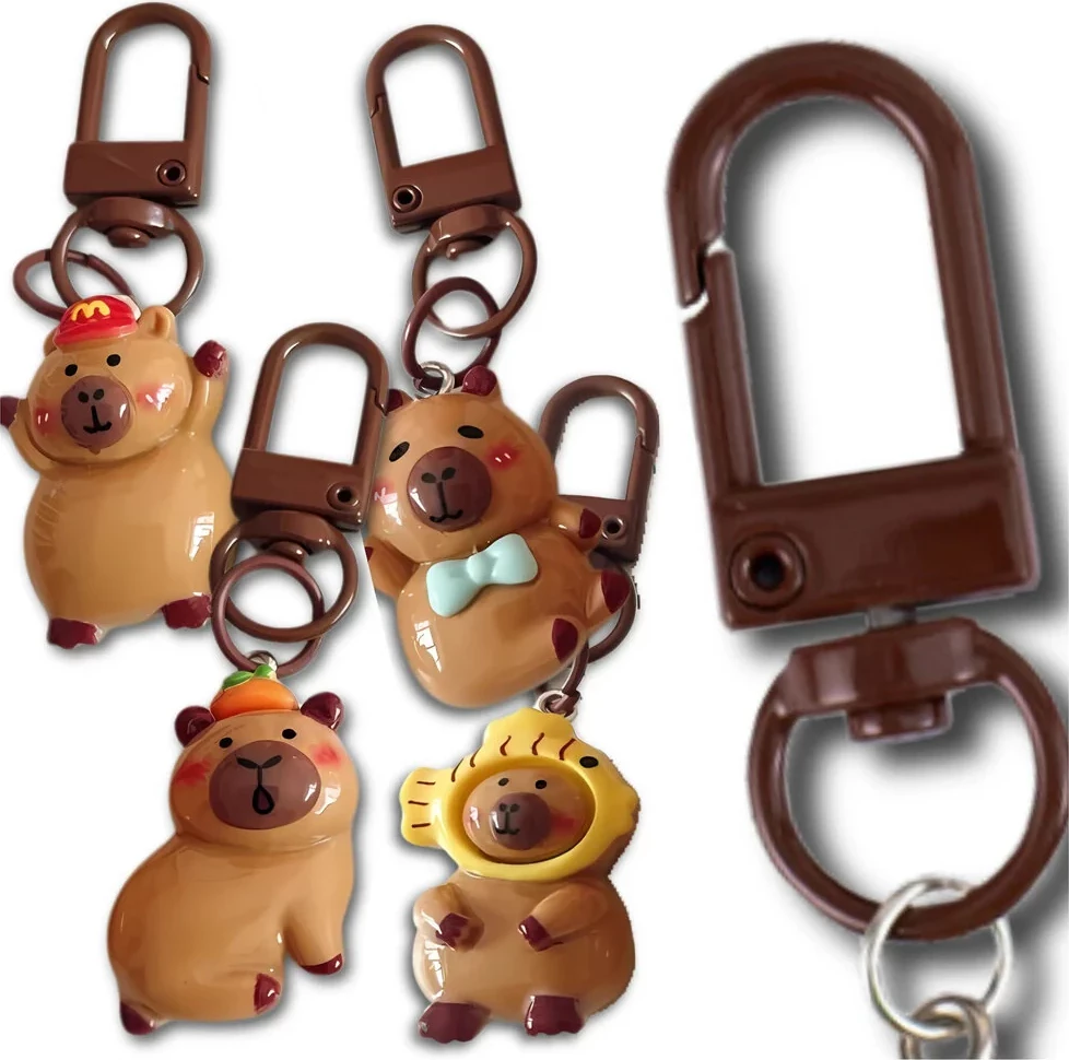 Set varëse çelësash me figurat Capybara