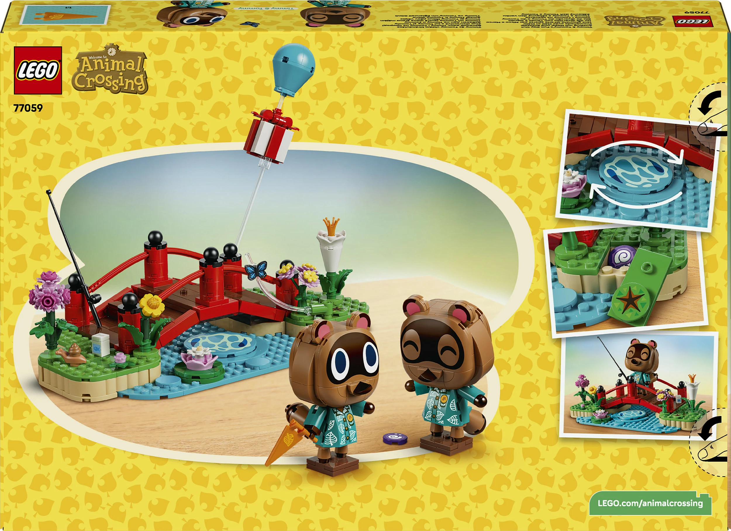 Set ndërtimi LEGO Animal Crossing 77059, 1234 pjesë, 10+, multikolor