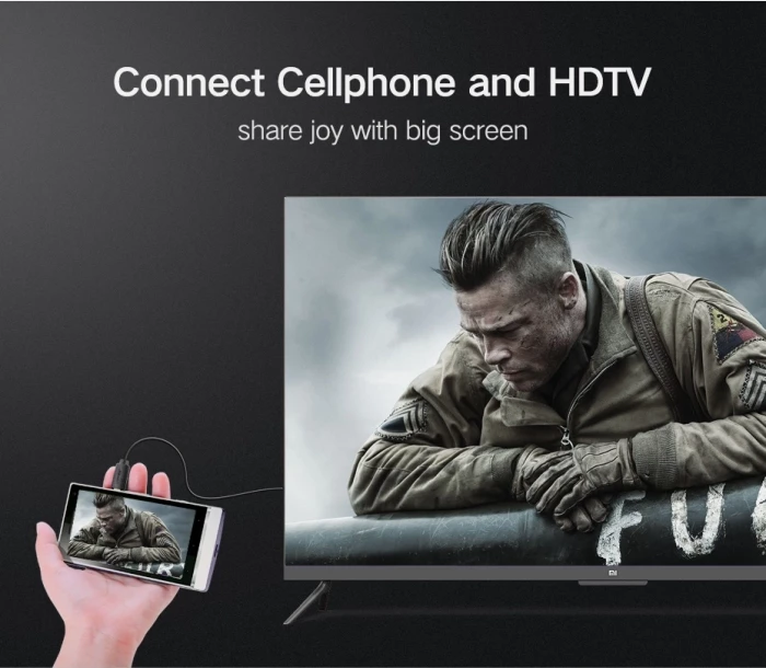 Kabllo Micro HDMI në HDMI UGREEN HD127 (30103) 2m 4K/60Hz, e zezë, 1 copë