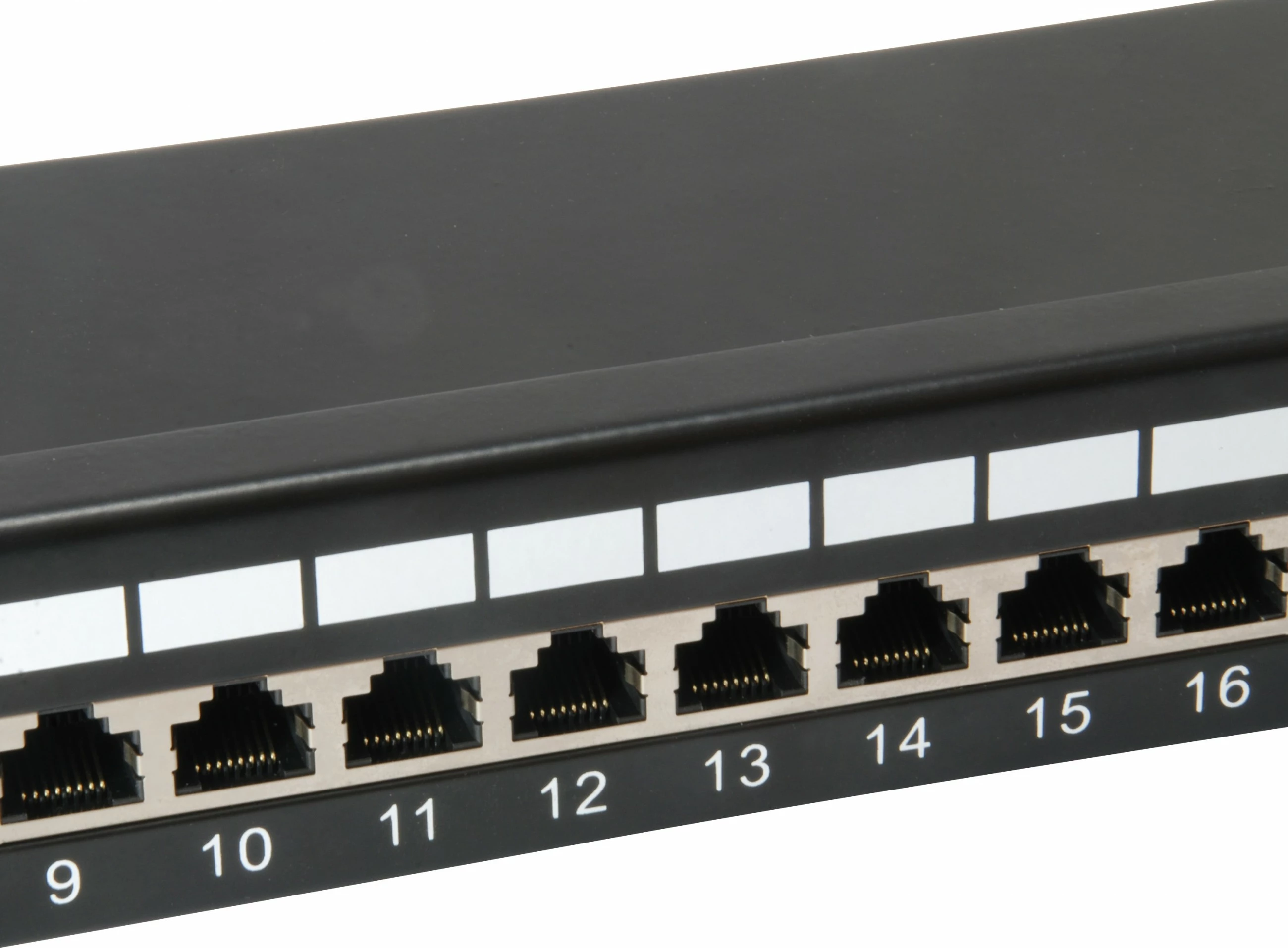 Patchpanel EQUIP 24x RJ45 Cat6 19 inç FTP 1HE, e zezë