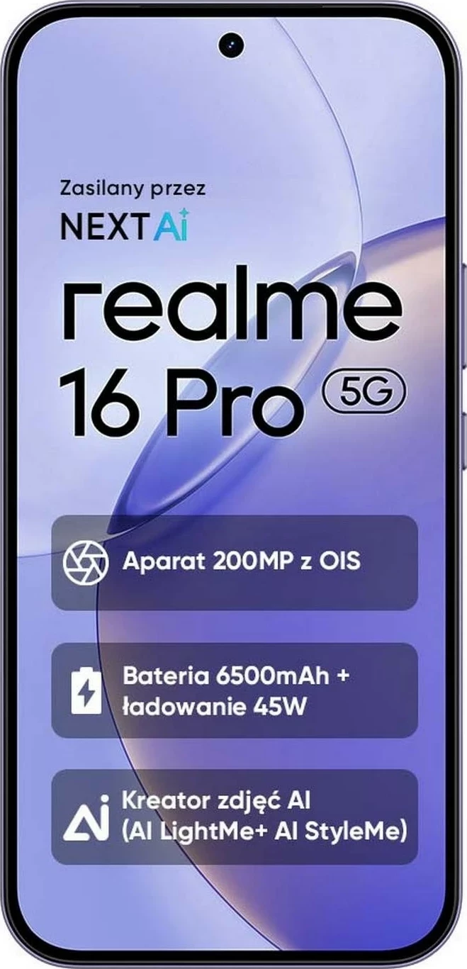 Celular Realme 16 Pro 5G 8GB 512GB Orchid Purple