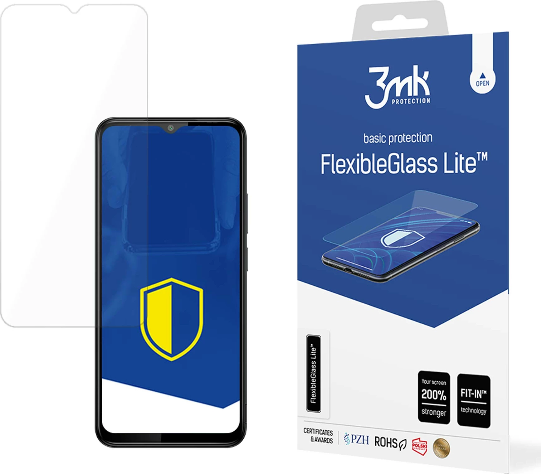 Xham hibrid mbrojtës 3mk Protection FlexibleGlass Lite për Kruger&Matz Flow 11