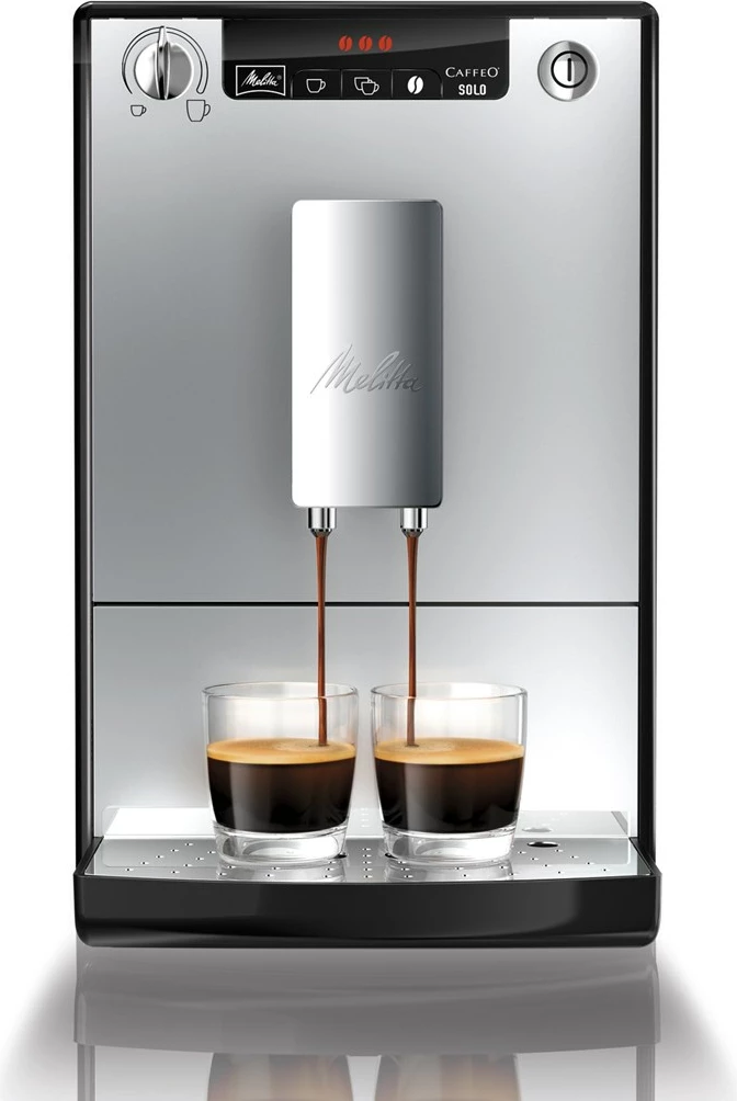Makinë Espresso Melitta Caffeo Solo, Plotësisht Automatike, 1.2 L, Argjendtë
