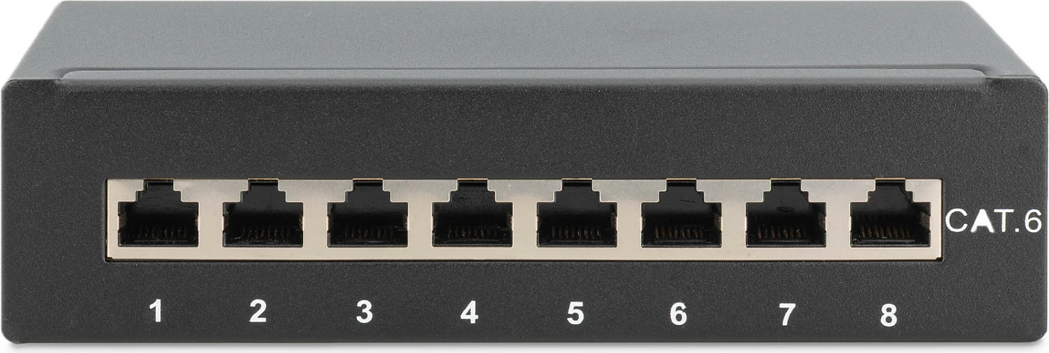 Patchpanel Digitus 8-port Cat6 i zi