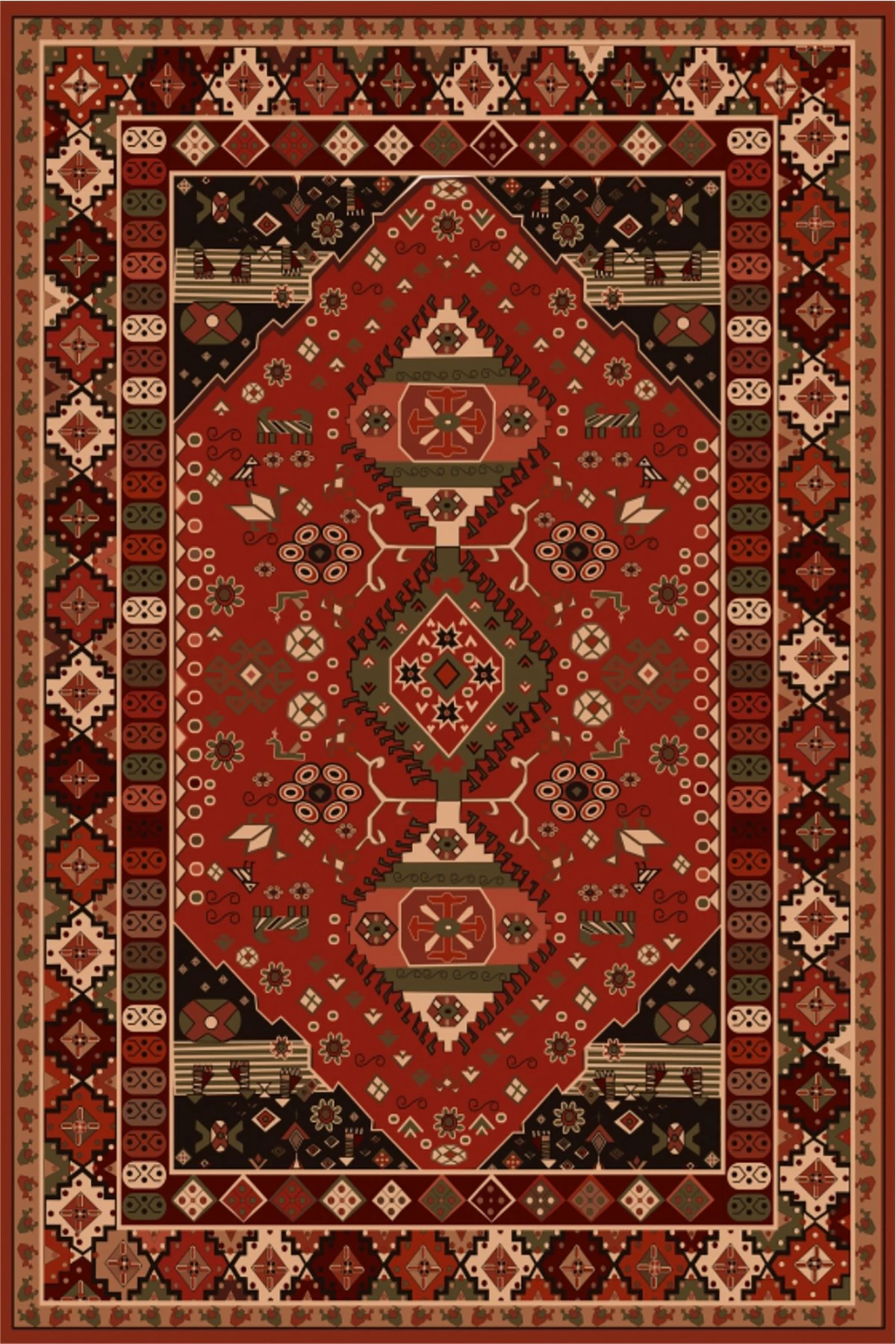 Qilim korridori, shumëngjyrësh, Conceptum Hypnose CT-1104, 80x150cm