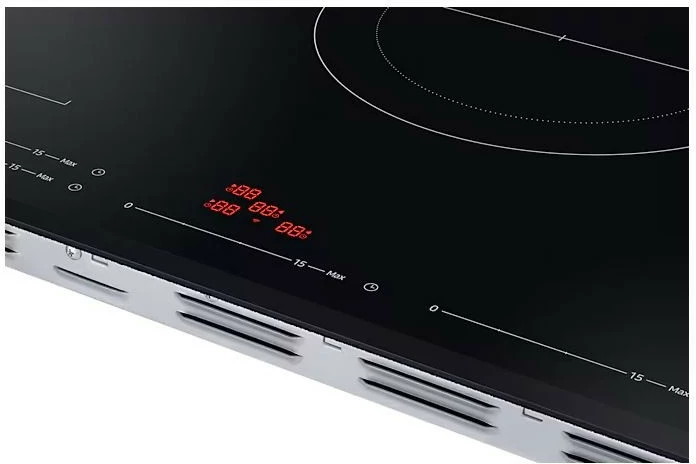 Pllakë gatimi me induksion Samsung NZ84C5047GK/U2, 80 cm, 4 zona, Wi-Fi, E zezë