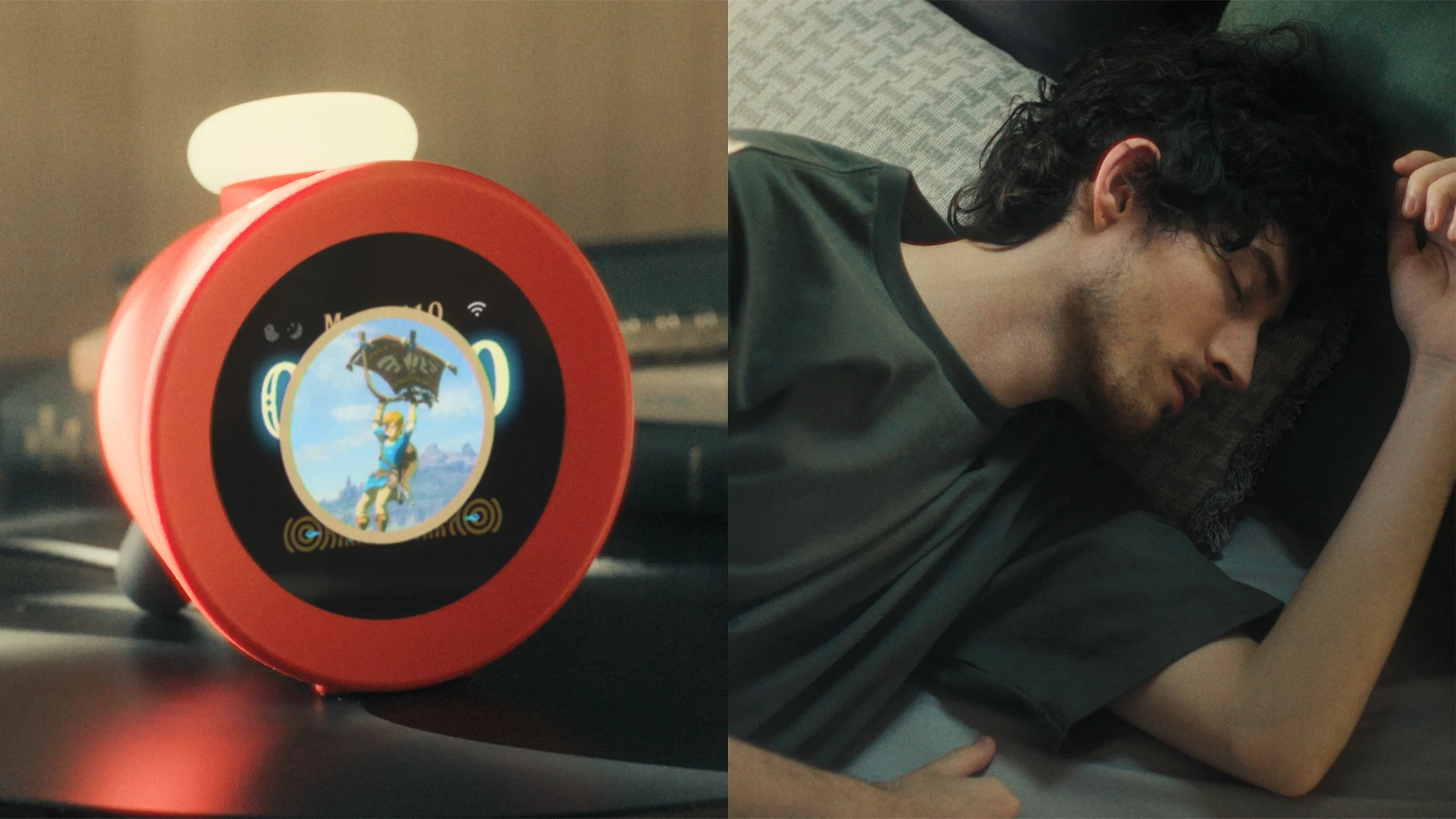 Orë alarmi Nintendo Alarmo, e kuqe