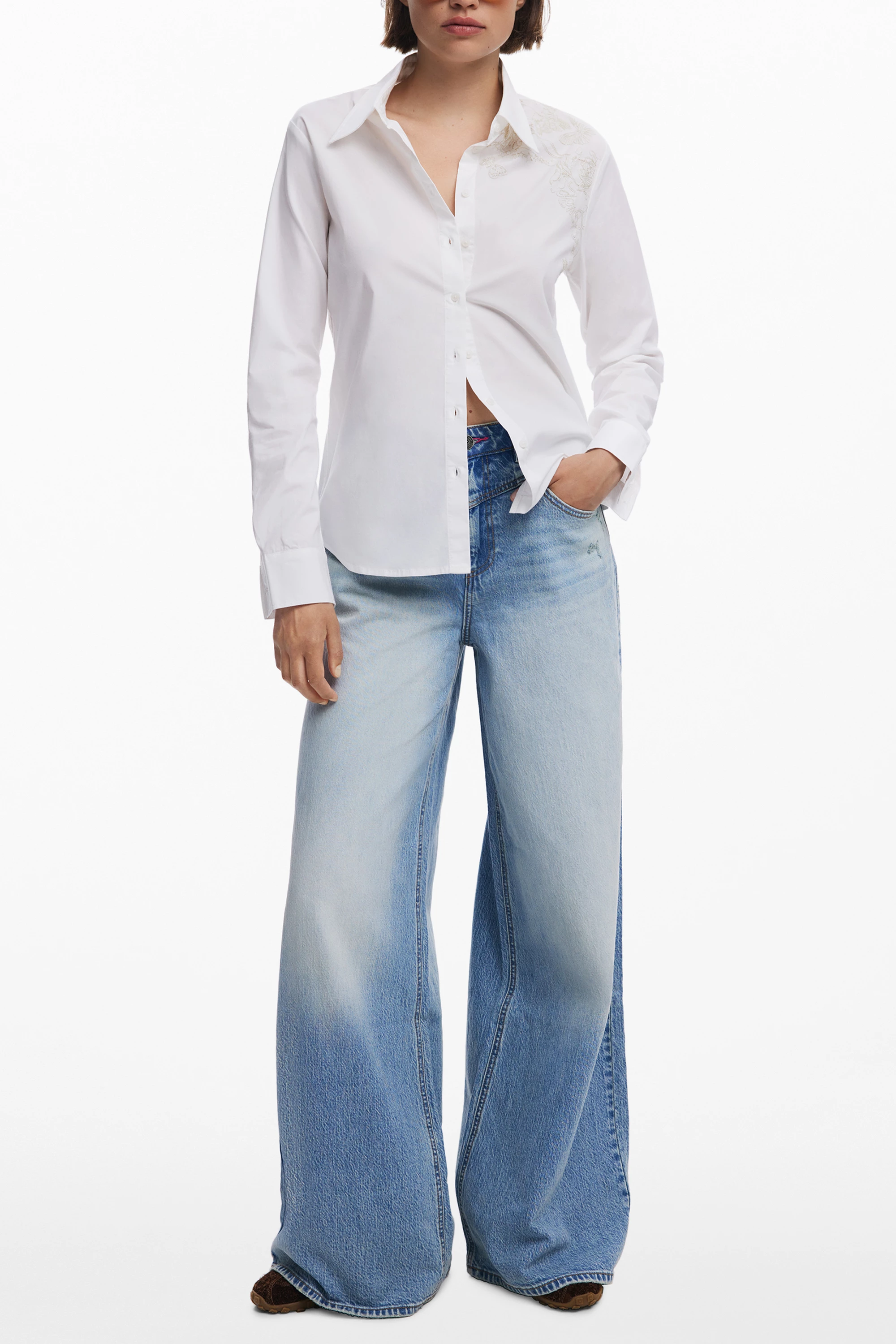 Këmishë femra Desigual e bardhë