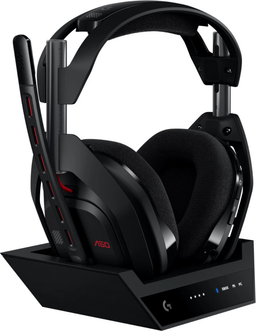 Headset gaming pa tela, Logitech G Astro A50 Lightspeed 939-002224, me stacion bazë, e zezë