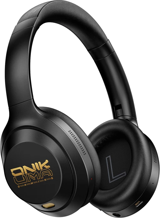 Kufje gaming ONIKUMA GT811 Bluetooth 5.4, ANC/ENC, 3.5mm, bateri 500mAh, të zeza, set me mikrofon të ndashëm