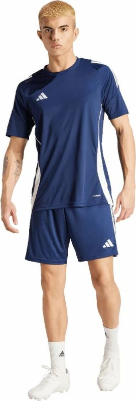 Shorce për stërvitje për meshkuj adidas, blu marine