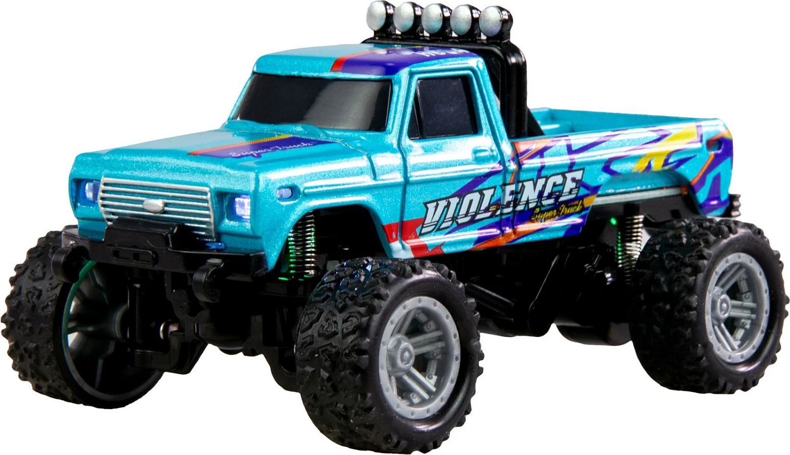 Monstertruck RC AMEWI DieCast 1:64 RTR, 2.4GHz, 2WD, i kaltër