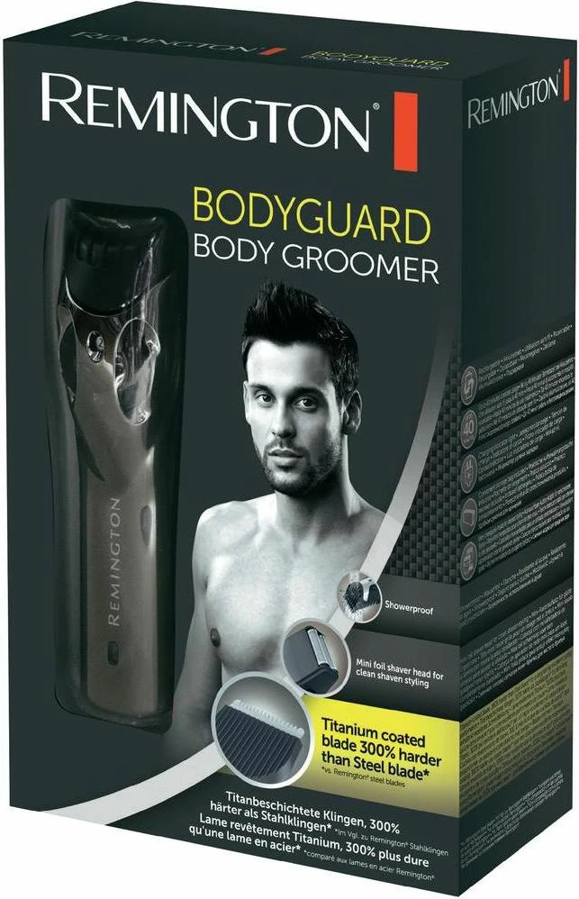 Makinë rroje Remington Bodyguard BHT2000A, 3-12 mm, tehe titani, Silver