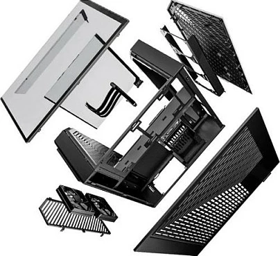 Kasë HYTE Y60, Midi Tower, Tempered Glass, ATX/EATX/ITX, e zezë