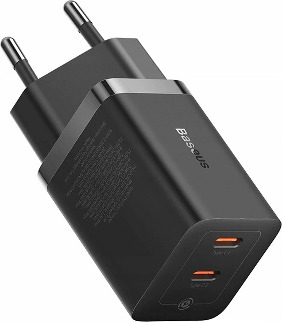 Karikues Baseus GaN5 Pro CCGAN40CE-M 40W 2x USB-C PD/PPS, i zi